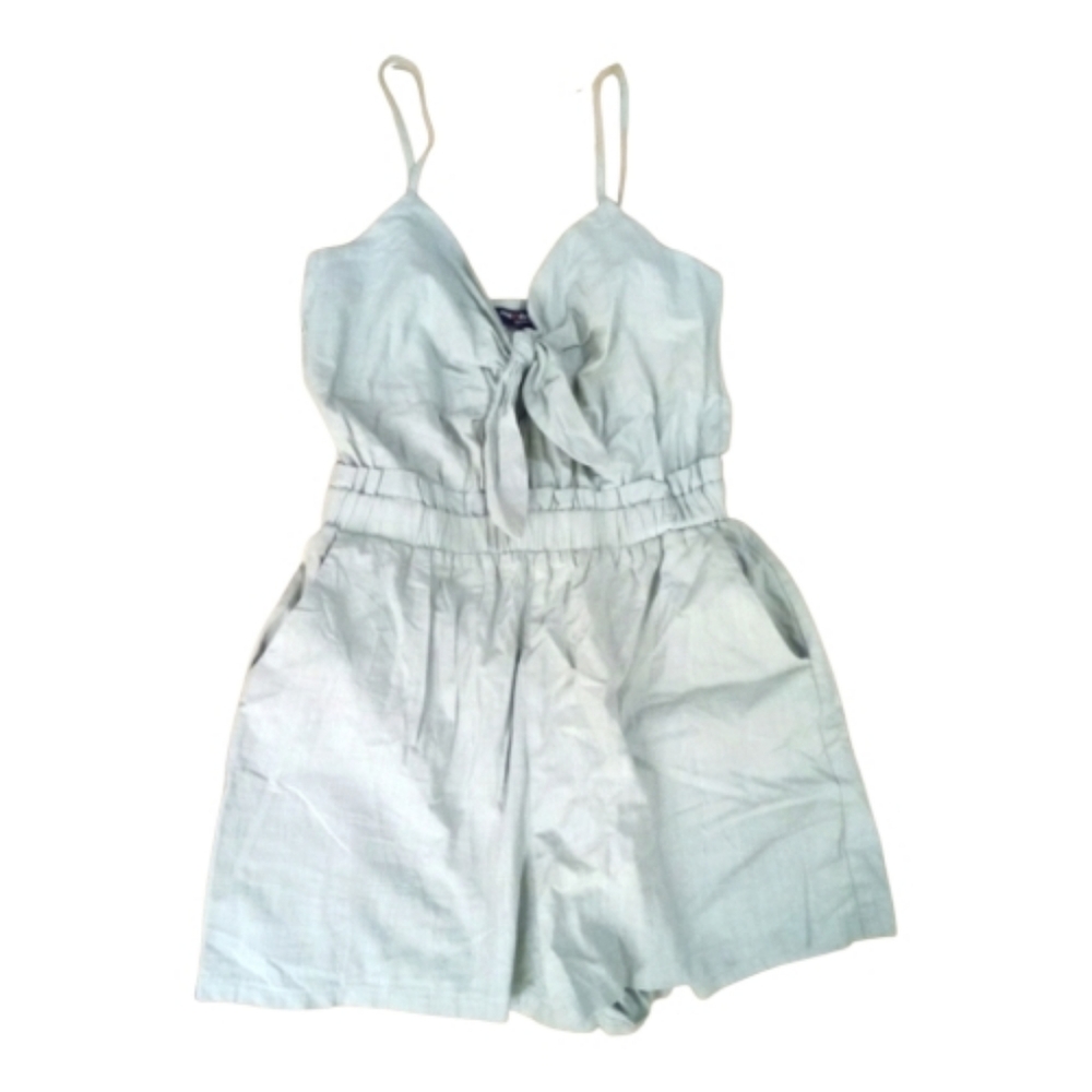 Light Green Sleeveless Romper - S